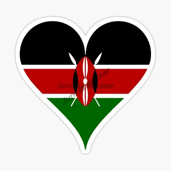 Kenya Flag Map Sticker Bumper  - Laptop Accessories Kenya review and price