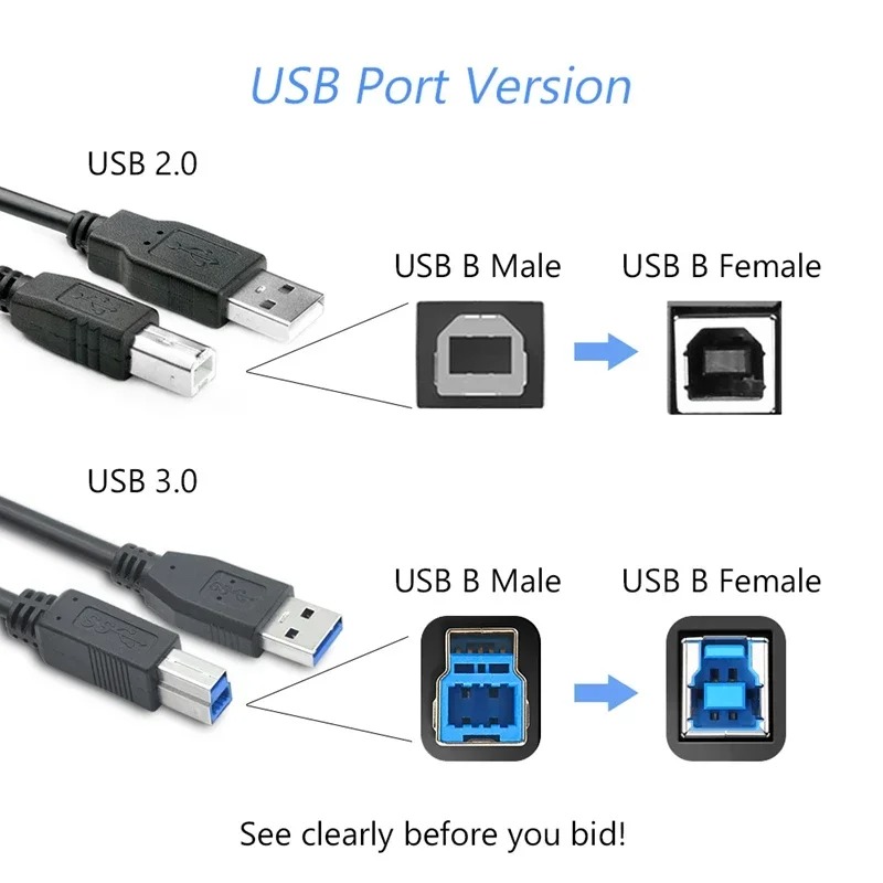 USB 3.0 Type A Male to B Male  - Laptop External Accessories review and price