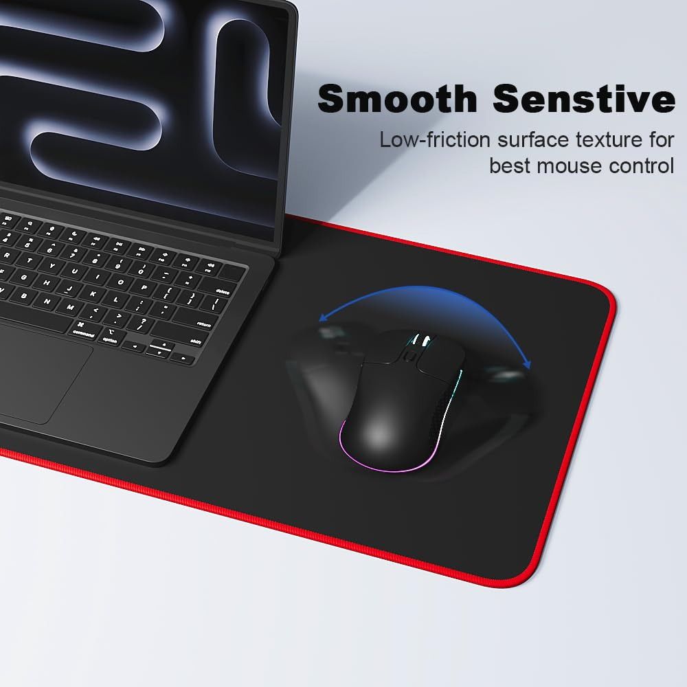 New Large Size Rubber Mouse Pa - Laptop Accessories Writing Pad review and price