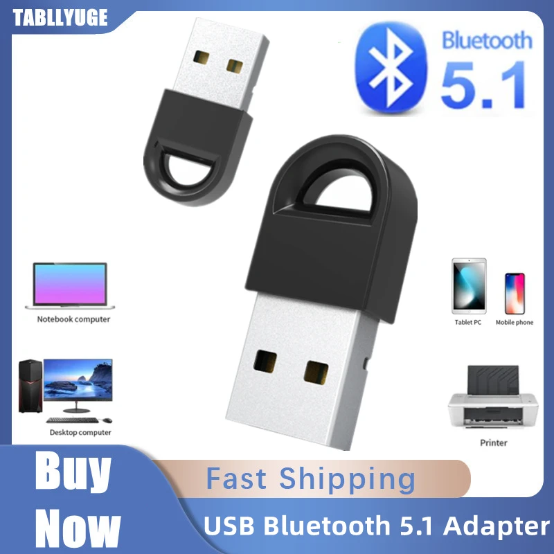 USB Bluetooth 5.1 Adapter USB  - Laptop External Accessories review and price
