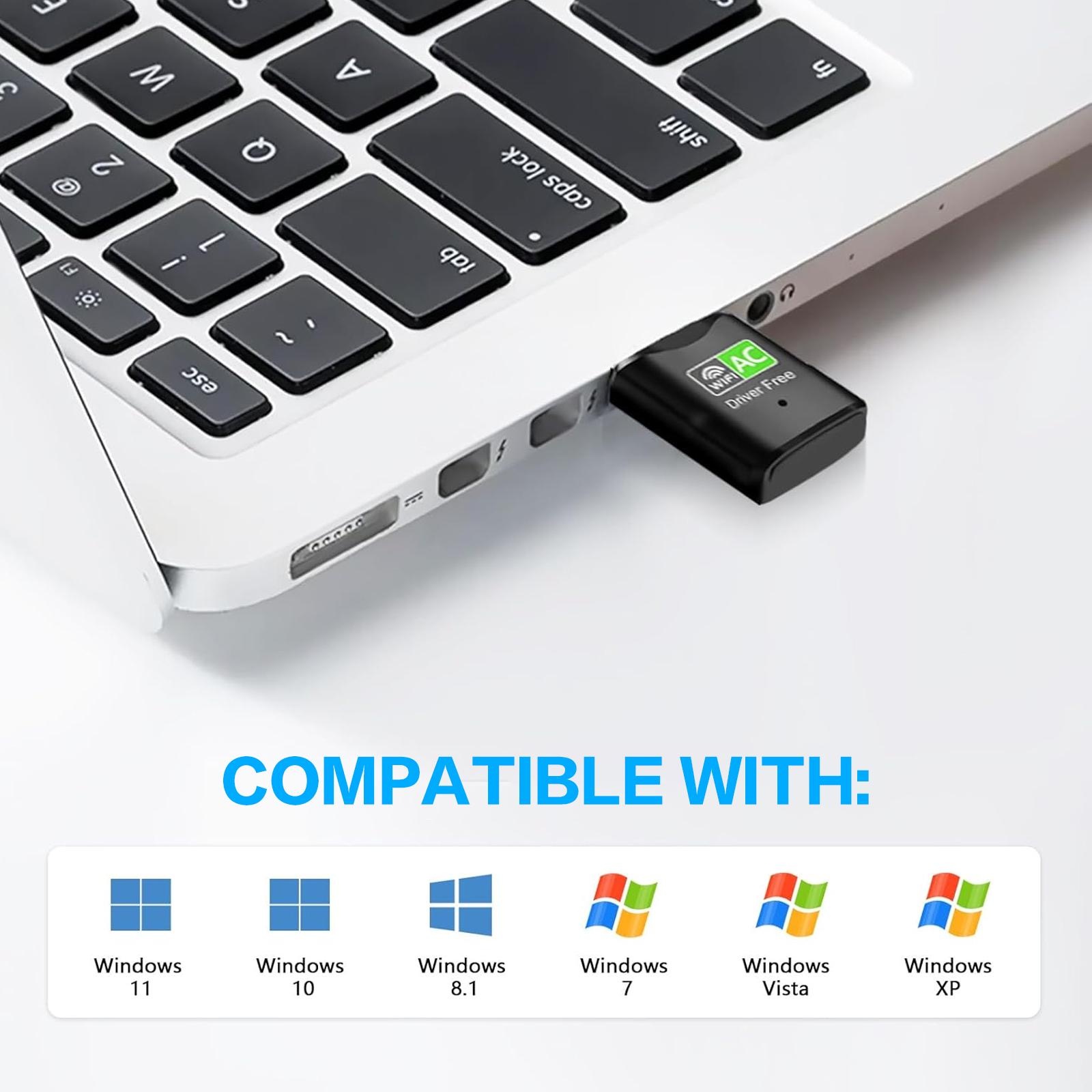 AC600 USB WiFi Adapter, Dual B - Laptop Ergonomic Accessories review and price